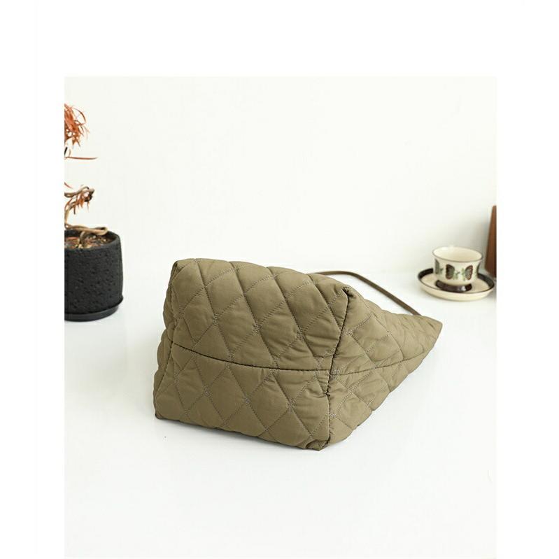 キルティング トートバッグ 大きめ 大容量 トートバッグ レディース キルティングバッグ大容量バッグ バケツ型 トートバッグ |  | 14