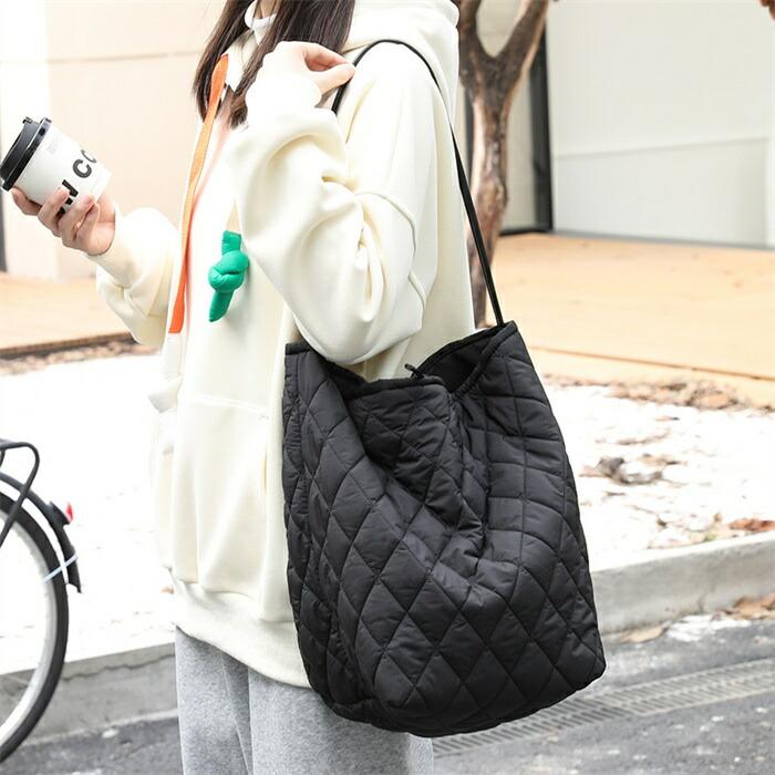 キルティング トートバッグ 大きめ 大容量 トートバッグ レディース キルティングバッグ大容量バッグ バケツ型 トートバッグ |  | 01