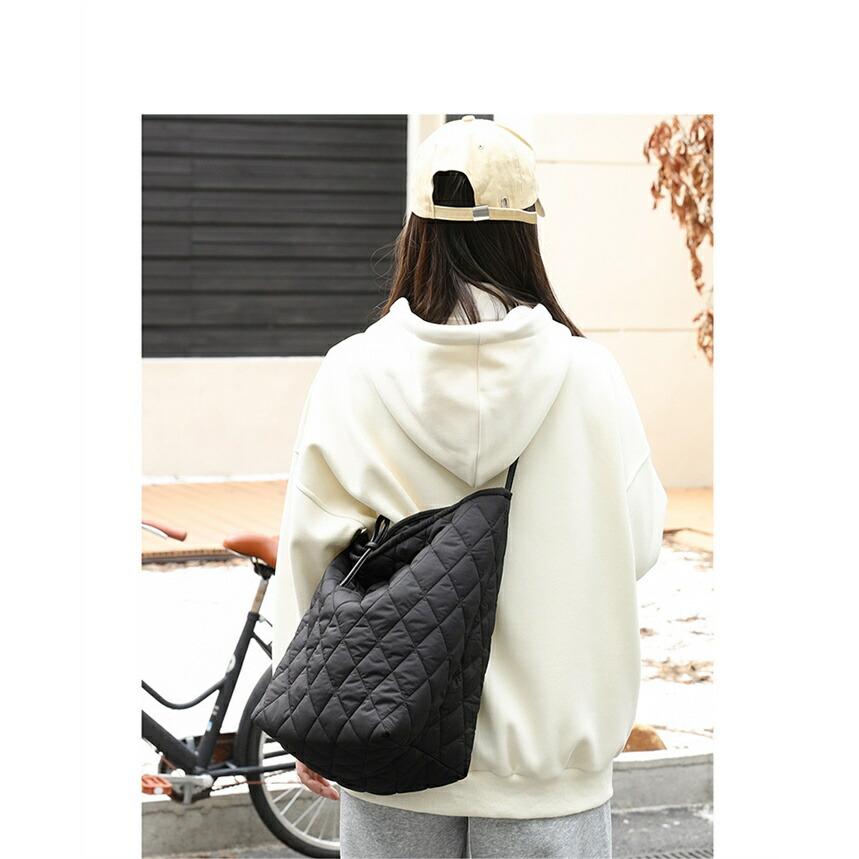 キルティング トートバッグ 大きめ 大容量 トートバッグ レディース キルティングバッグ大容量バッグ バケツ型 トートバッグ |  | 03