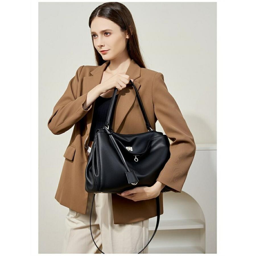 トートバッグ 本革 バッグ レディース 大きめ/小さめ ハンドバッグ 通勤バッグフォーマルショルダーバッグ レザー バッグ |  | 02