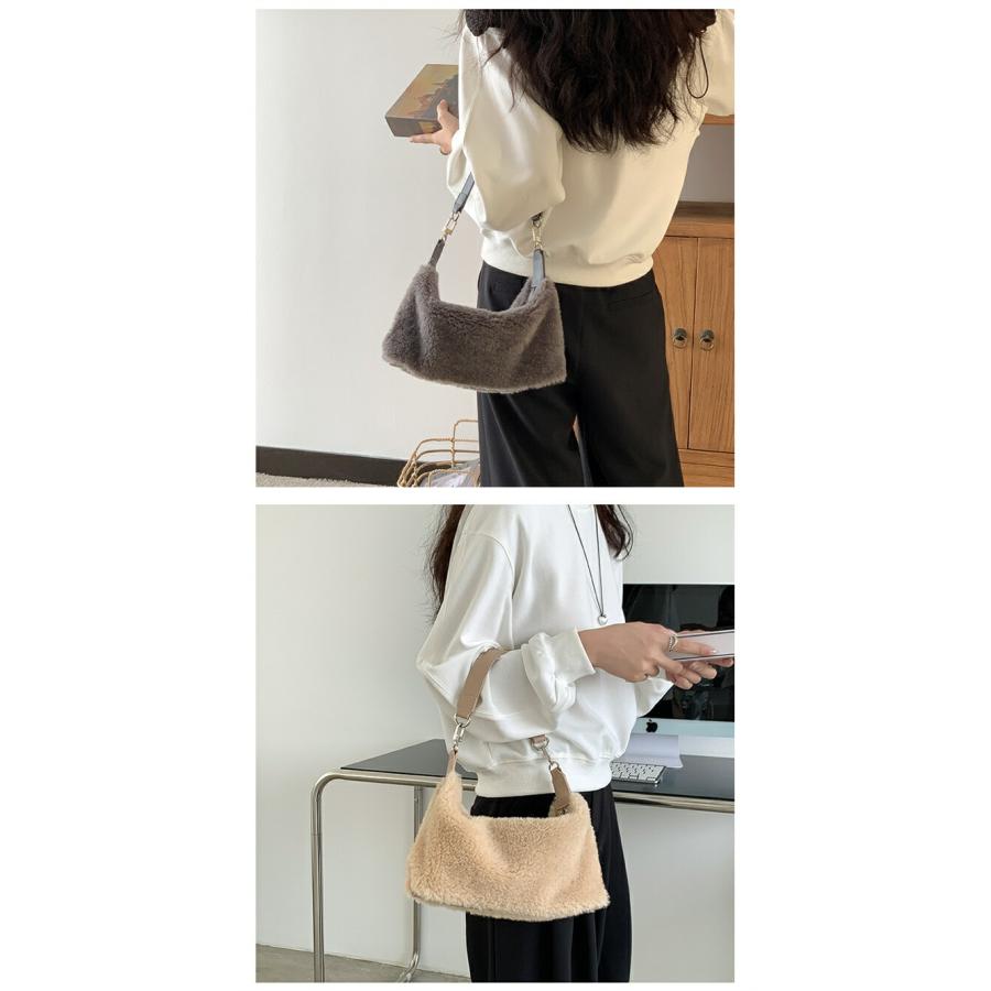 トートバッグ レディース ボアバッグ 小さめ もこもこバッグ 軽量 通勤バッグ大人可愛い 通勤バッグ 人気バッグ |  | 04