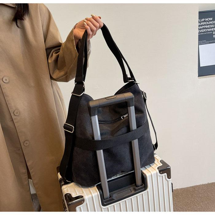 ショルダーバッグ レディース リュック 3way バッグ 斜めがけ 肩掛けバッグ2wayキャンバス 通学バッグ 帆布 |  | 06