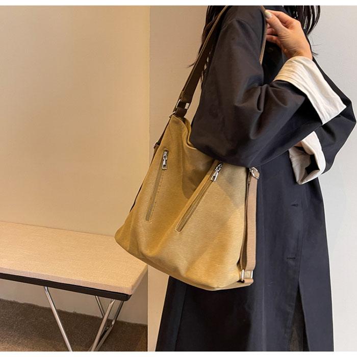 ショルダーバッグ レディース リュック 3way バッグ 斜めがけ 肩掛けバッグ2wayキャンバス 通学バッグ 帆布 |  | 07
