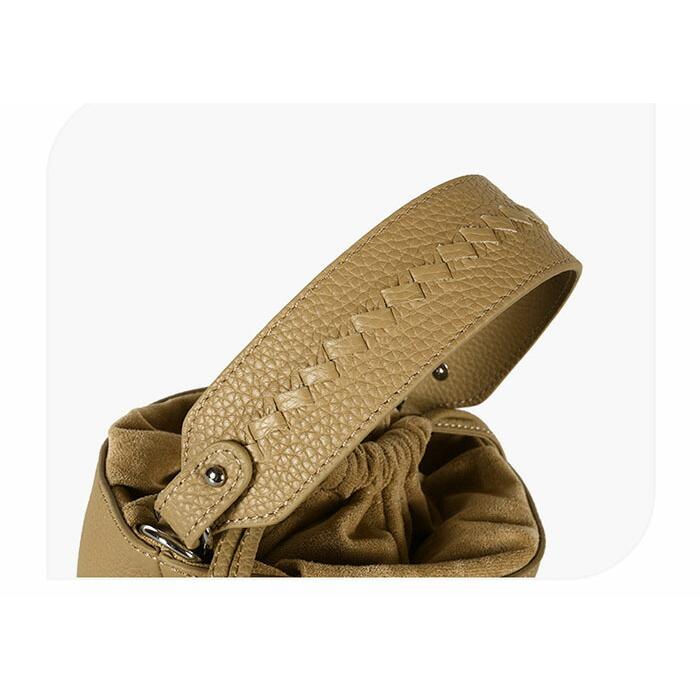 本革 バケツ型 バッグ 巾着バケツバッグ ハンドバッグ レディース 大人手提げバケツバッグ 筒型バッグ 縦 |  | 10