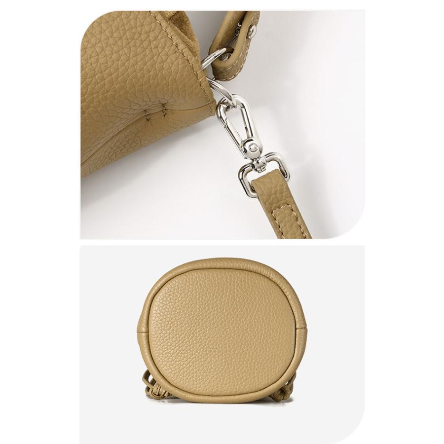 本革 バケツ型 バッグ 巾着バケツバッグ ハンドバッグ レディース 大人手提げバケツバッグ 筒型バッグ 縦 |  | 11