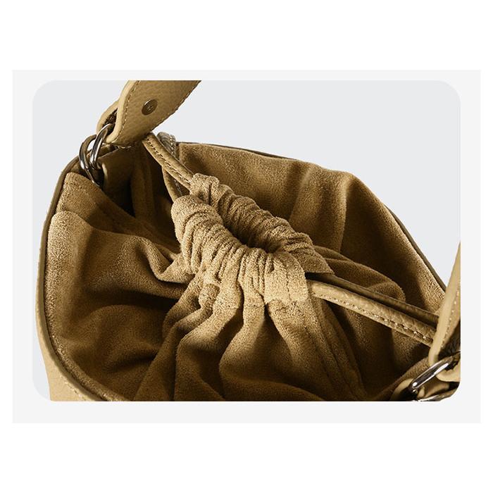 本革 バケツ型 バッグ 巾着バケツバッグ ハンドバッグ レディース 大人手提げバケツバッグ 筒型バッグ 縦 |  | 09