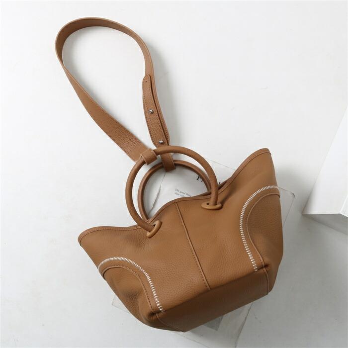 本革 キューブバッグ バケツバッグ ハンドバッグ レディース レザー トートバッグ2WAYバッグショルダーバッグ バケツ型バッグ 通勤 |  | 18