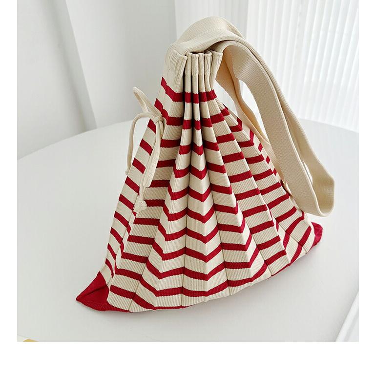 ニットバッグ バッグ ニット トートバッグ a4 縦型 クロシェ編みかぎ針