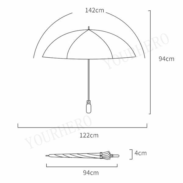 長傘 メンズ レディース ワンタッチ自動開け 傘 軽量 傘骨 耐風 撥水加工 ステッキ傘 紳士傘 ゴルフ用傘 梅雨対策 晴雨兼用 uvカット大きい傘 |  | 09