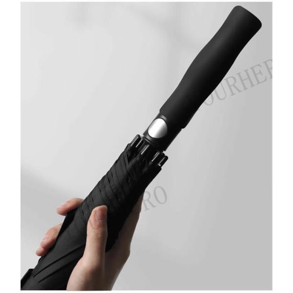 長傘 メンズ レディース ワンタッチ自動開け 傘 軽量 傘骨 耐風 撥水加工 ステッキ傘 紳士傘 ゴルフ用傘 梅雨対策 晴雨兼用 uvカット大きい傘 |  | 03