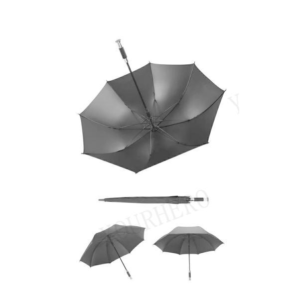 長傘 メンズ 紳士傘 傘 梅雨対策 台風対応 収納ポーチ付き 210T高強度グラスファイバー ワンタッチ開き ビッグサイズ 強靭傘 旅行 通学通勤 紺 |  | 12