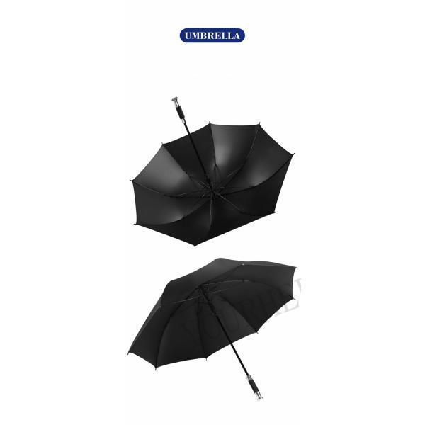 長傘 メンズ 紳士傘 傘 梅雨対策 台風対応 収納ポーチ付き 210T高強度グラスファイバー ワンタッチ開き ビッグサイズ 強靭傘 旅行 通学通勤 紺 |  | 07