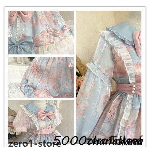 ワンピース コスチューム ロリータ メイド服 ゴスロリ ロリータワンピース 華やか メイド 豪華セット レディース ロリィタ 姫袖 姫ロリ 甘ロリ ゴシック ゴス |  | 15