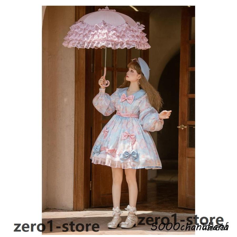 ワンピース コスチューム ロリータ メイド服 ゴスロリ ロリータワンピース 華やか メイド 豪華セット レディース ロリィタ 姫袖 姫ロリ 甘ロリ ゴシック ゴス |  | 16