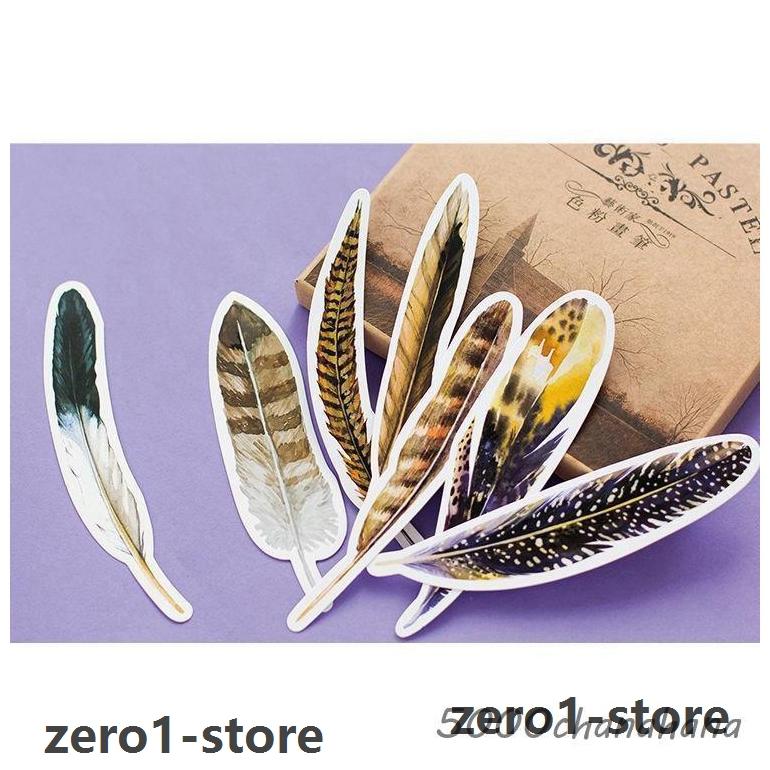ブックマーク 栞 しおり 30枚入り 読書 鳥 羽 ファンタジー 北欧 紙 厚紙 かわいい 美しい おしゃれ 定番 母の日 誕生日 記念日 ギフト プ |  | 02