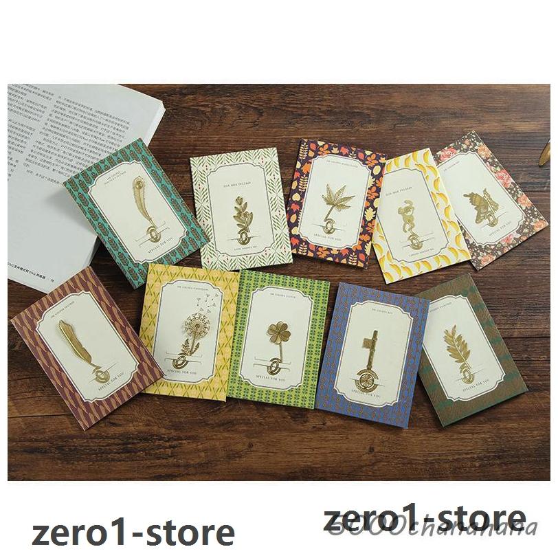 栞 ブックマーク しおり 文房具 メッセージカード 封筒 読書 メモ帳 しるし タンポポ クローバー 鍵 サル プレゼント かわいい 軽い |  | 10