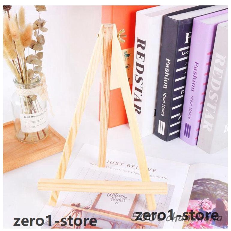 画架 パネルスタンド イーゼル 三角形 木製 机上 折りたたみ 写生 絵画 展示用 カフェ 店舗 メニュースタンド オフィス ナチュラル |  | 01