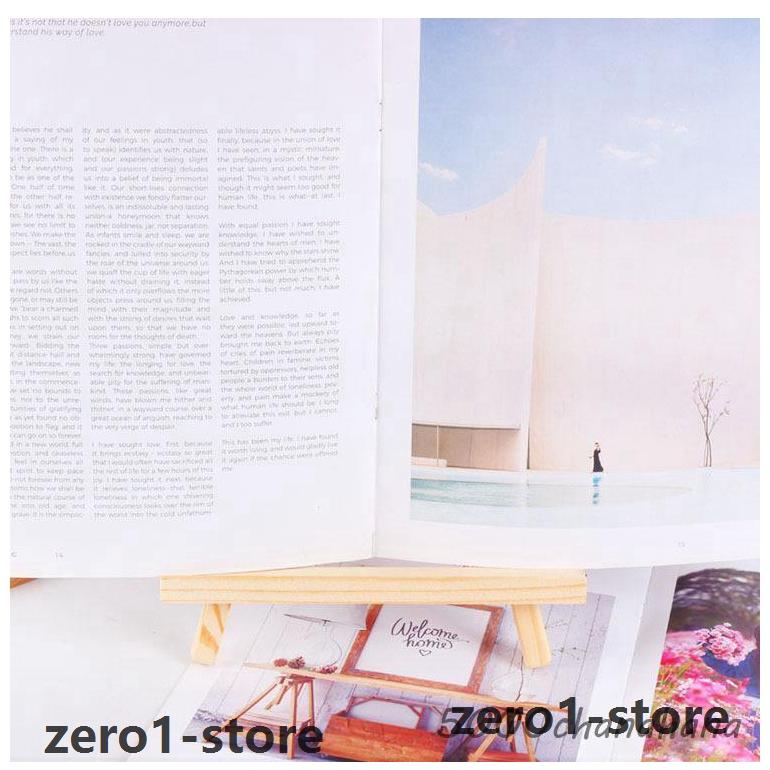 画架 パネルスタンド イーゼル 三角形 木製 机上 折りたたみ 写生 絵画 展示用 カフェ 店舗 メニュースタンド オフィス ナチュラル |  | 06