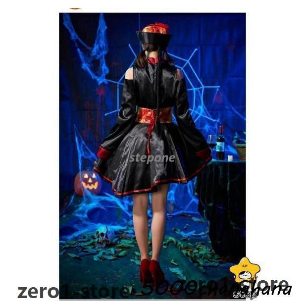 コスプレ 【ハロウィン】キョンシー 仮装 ゾンビ チャイナ チャイナ服 コスチューム キョンシーガールズ レディース 衣装 女性用 |  | 07