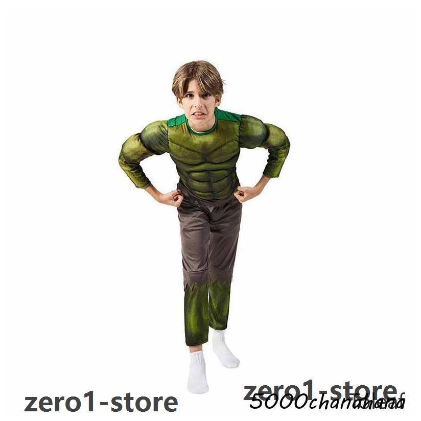 メンズ マーベル 【ハロウィン】の子供コスプレ衣装 ハルク 衣装 キッズ 子供 誕生日プレゼント アニメ 仮装 |  | 04