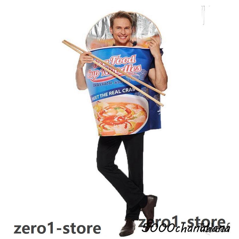 イベント コスプレ 【ハロウィン】パーティー 子供 大人 キッズ インスタントラーメン 衣装 仮装 舞台 ステージ おかしい 子供ドレスA |  | 04