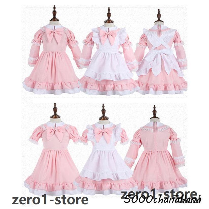 子供 ワンピース 【ハロウィン】衣装 女の子 コスプレ メイドさん アリス風 プリンセス白雪姫 キッズ コスチューム 変装 仮装 ハロウィーン 文化祭 学園祭 |  | 16