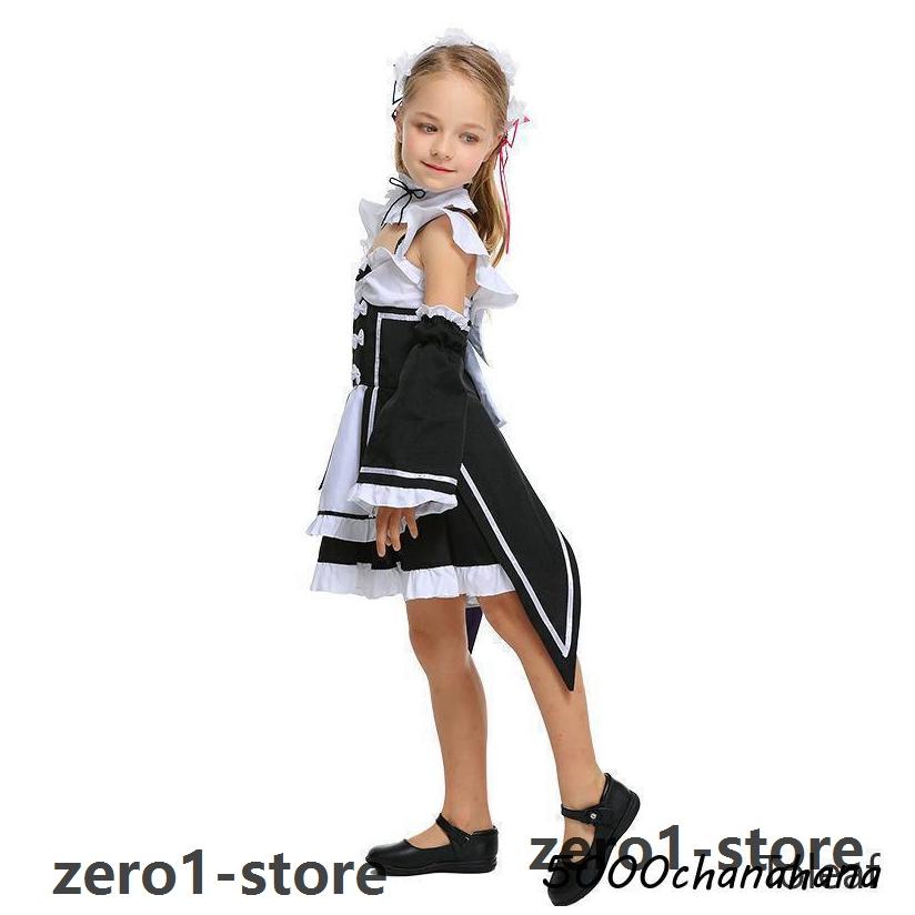 子供用 女性用 S?L衣装 メイド服 コスプレ KIDS コスチューム ロリータ風 衣装 アリス レディース ガールズ 猫女 ハロウィーン |  | 04