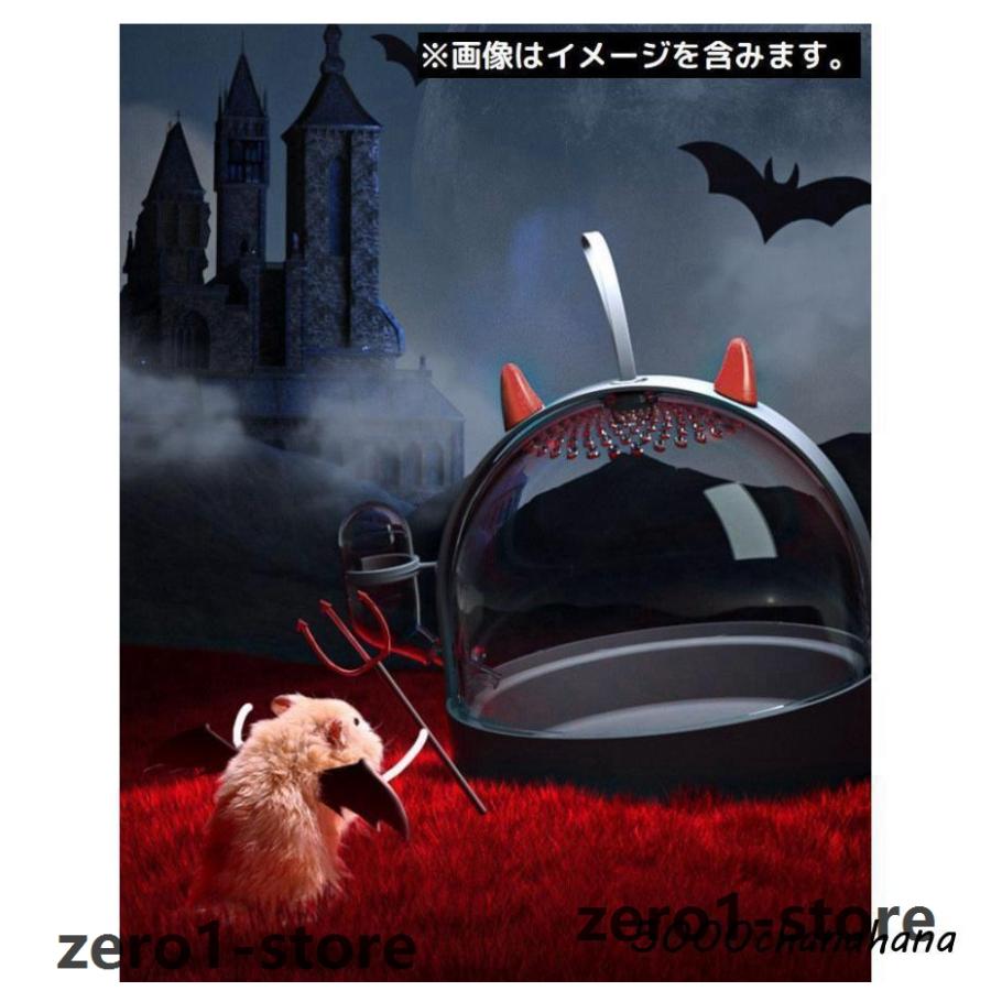 ケージ ハウス ハムスター用キャリーケース 移動 ペット用品 小動物 リス 給水器 透明 お出かけ 通院 通気性 小悪魔 可愛い |  | 01