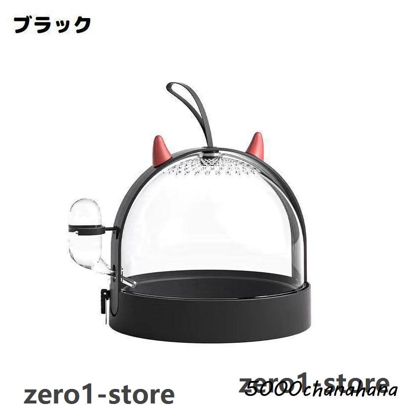 ケージ ハウス ハムスター用キャリーケース 移動 ペット用品 小動物 リス 給水器 透明 お出かけ 通院 通気性 小悪魔 可愛い |  | 07