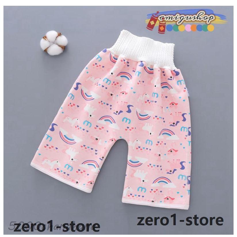 おねしょパンツ トレーニングパンツ おねしょズボン トイトレパンツ 2枚 綿 ズボンタイプ 寝冷え対策 腹巻付 おねしょ対策ケット 防水 通気 ベビー |  | 06