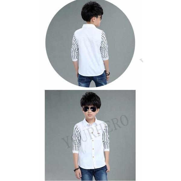 長袖シャツ シャツ 子供 ワイシャツ フォーマル キッズ ボーイズ フォーマル 男の子 スーツ 子供服 園キッズ シャツ 入学 スーツ カッターシャツ |  | 04
