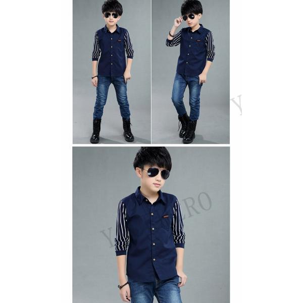 長袖シャツ シャツ 子供 ワイシャツ フォーマル キッズ ボーイズ フォーマル 男の子 スーツ 子供服 園キッズ シャツ 入学 スーツ カッターシャツ |  | 07