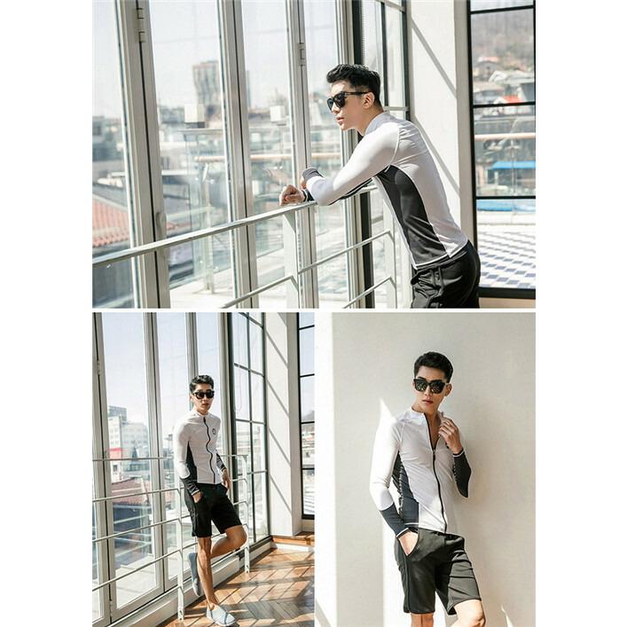 水着ペア水着ラッシュガードセットレディースメンズ水着長袖ラッシュガード上下セットカップルおしゃれ |  | 05