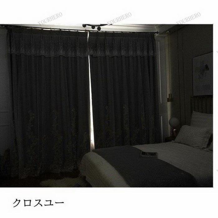 遮光 85%遮光 カーテン レースカーテン 洗濯機可能 安い 遮光 刺繍 生地 二重カーテン 北欧 かわいい 無地 洗濯 おすすめ 北欧風 シンプル 遮光カーテン 一枚_13