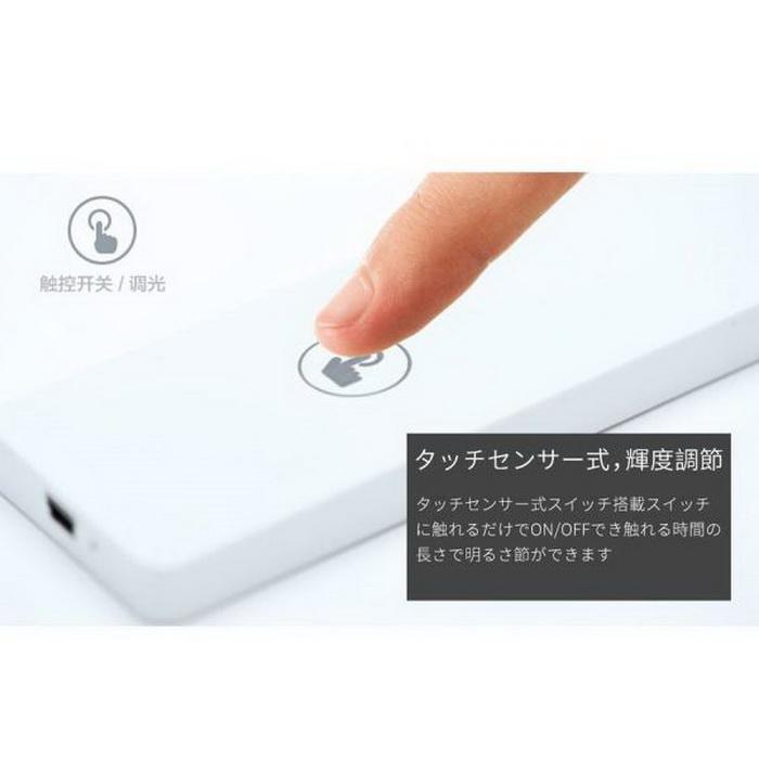 折り畳み式 デスクライト 卓上ライトLED USB充電 new スタンドライト 卓上スタンド 目に優しい テーブルランプ 小型 180度調整 読書灯の画像