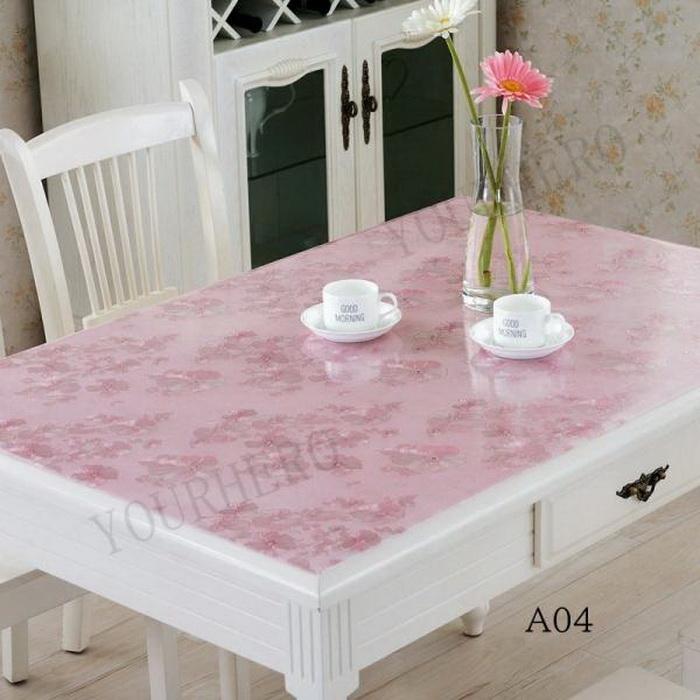 テーブルクロス 花柄 撥水加工 おしゃれ 厚1.5mm 厚2mm テーブルマット PVC 長方形 食卓デスクマット 防水 撥油 耐熱 汚れ防止 傷防止 |  | 05