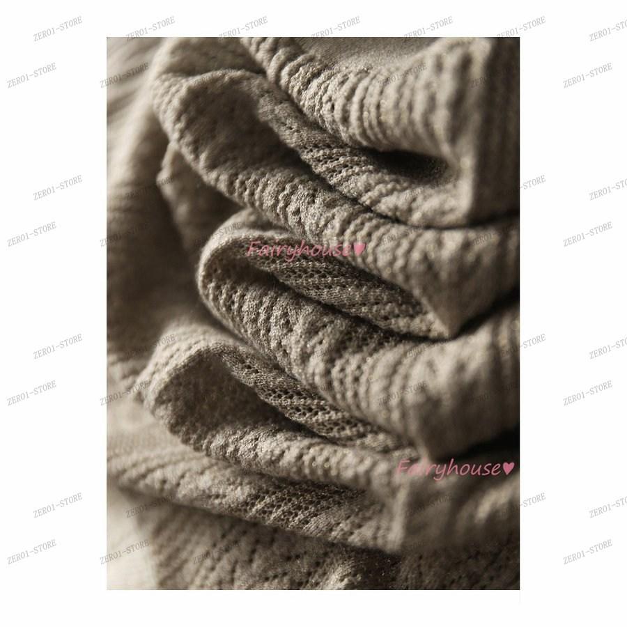 レディース 春夏新作 Tシャツ  半袖 ニットトップス 配色Tシャツ 透かし雕り レション ショット丈ニットソー ゆったりカットソー おしゃれ 大人 |  | 07