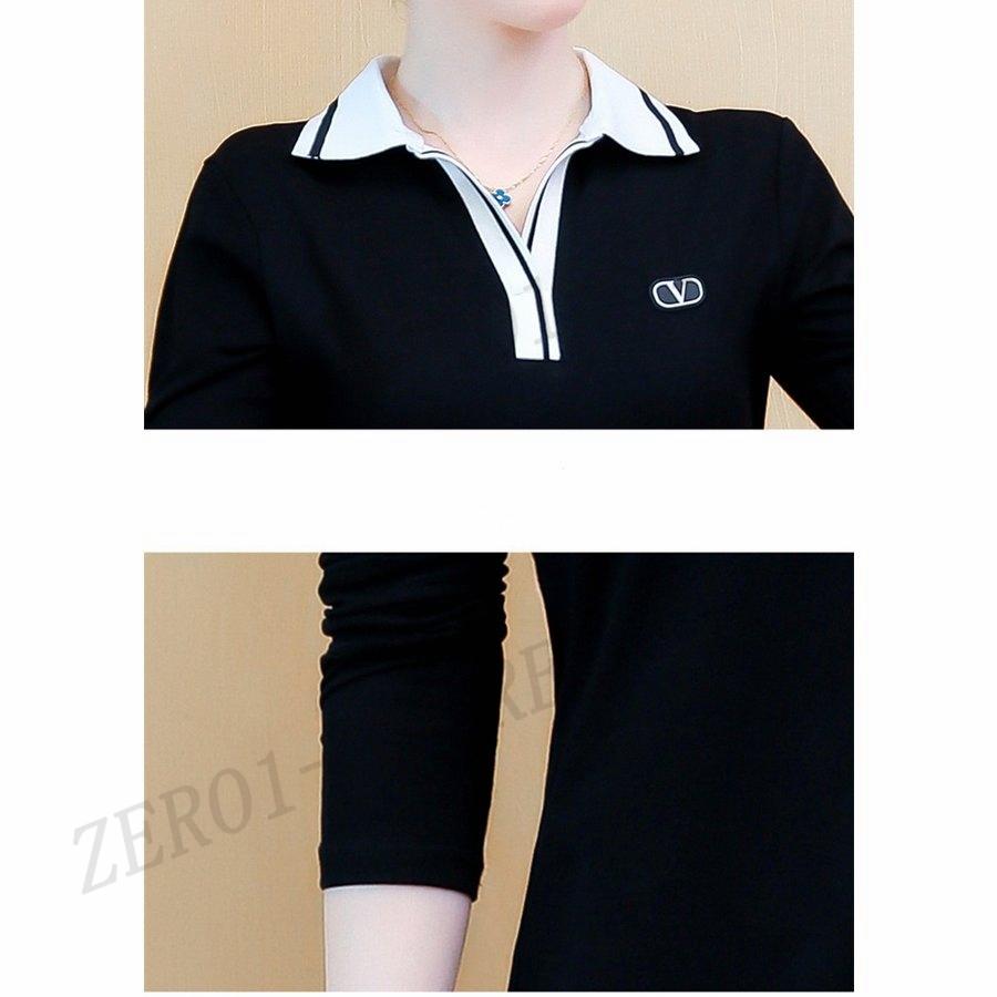 【美品】LLサイズ　バーバリー ゴルフウェア ワンピース ポロシャツ 黒 未使用級/ LLサイズ ♡ バーバリー ゴルフウェア ワンピース