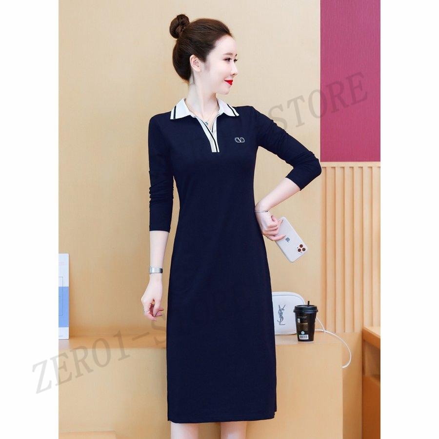 レディース スポーツウェア ポロワンピース ゴルフウェア ポロシャツ