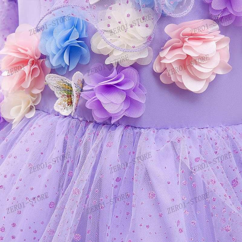 ラプンツェルドレス コスプレ衣装 子供ドレス 子供 ワンピース キッズ こども コスチューム 仮装 お姫様 お誕生日プレゼント 子供服 ディズニー 風