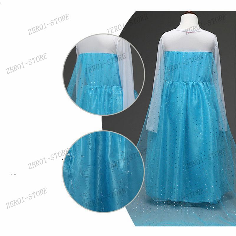 新作 エルサ アナと雪の女王2 風 子供用 ドレス アナ雪 コスプレ 衣装