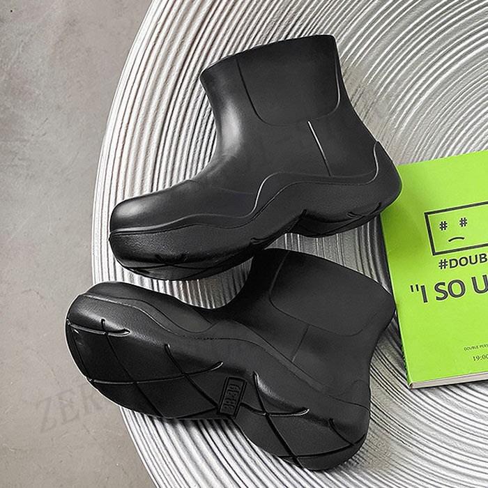 ショートブーツ ファーブーツ レインブーツ ボア 取り外し可能 2way