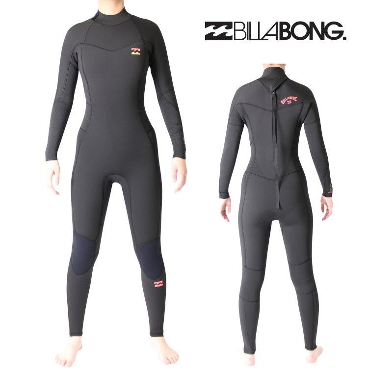 最終セール中！　ビラボン　ウエットスーツ　レディース BILLABONG（ビラボン） ウェットスーツ レディース 4mm / 3mm インナー