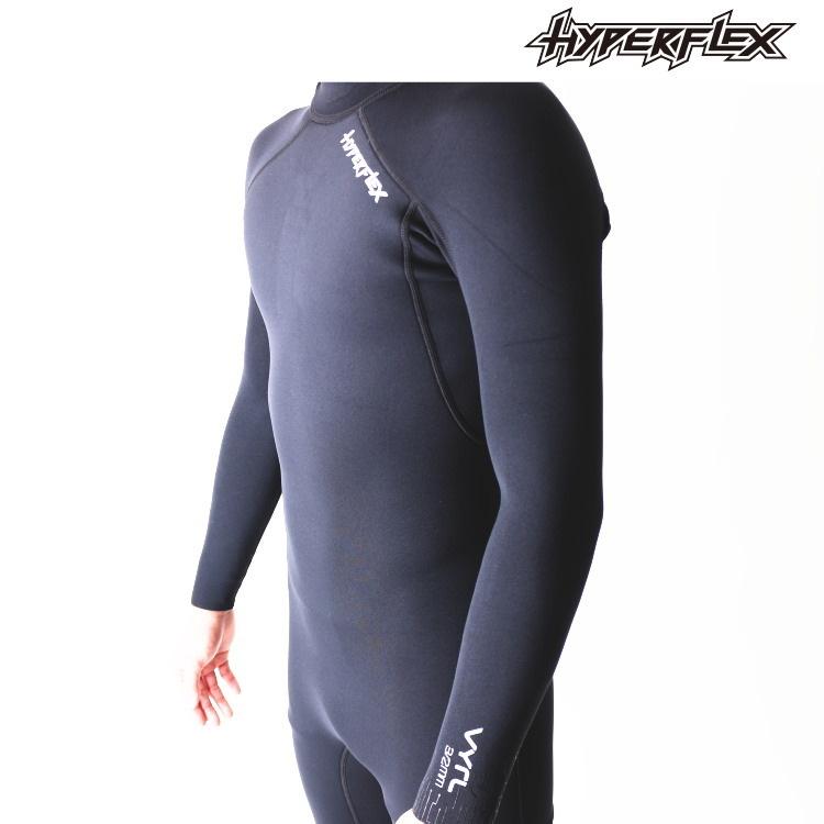 ハイパーフレックス ウェットスーツ メンズ 3×2mm フルスーツ ウエット