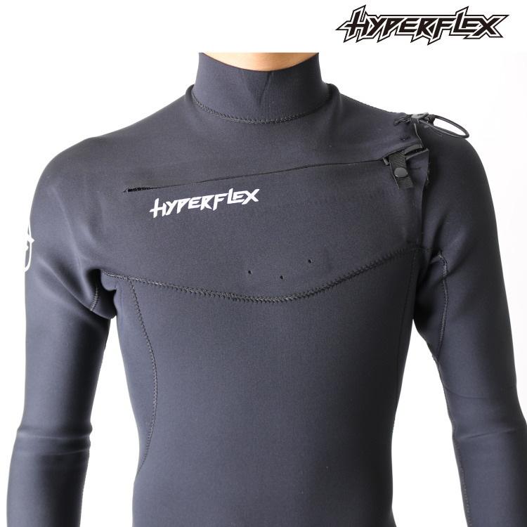 ハイパーフレックス ウェットスーツ メンズ 4×3mm チェストジップ
