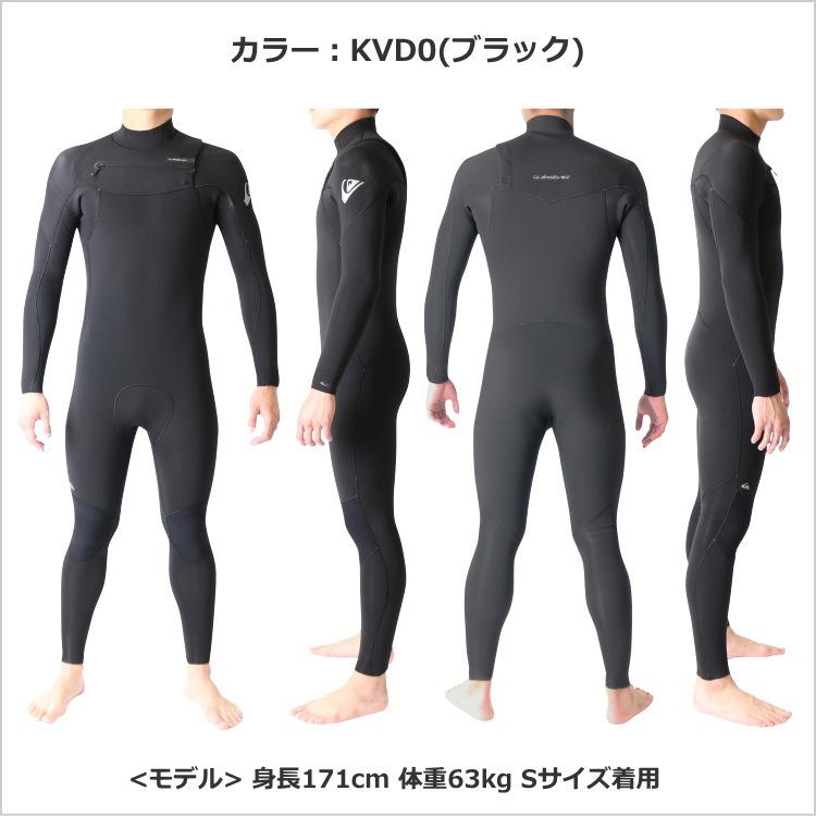 クイックシルバー ウェットスーツ メンズ 4mm / 3mm チェストジップ フルスーツ サーフィン ウェットスーツ  Quiksilver Wetsuits｜zero1surf｜17