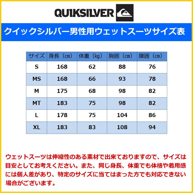 Quiksilver（クイックシルバー） ウェットスーツ メンズ 5mm / 4mm