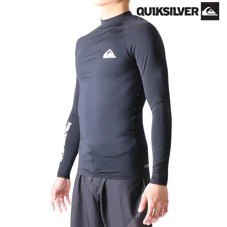 クイックシルバー ラッシュガード メンズ 長袖 : ウェットスーツ