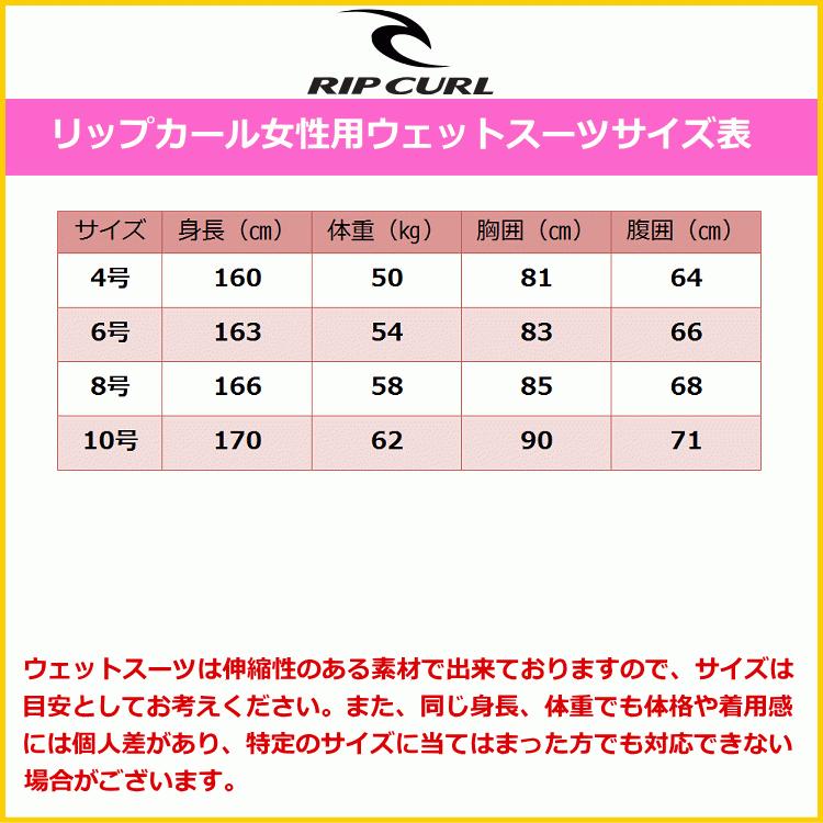 RIP CURL（リップカール） ウェットスーツ レディース ウェットパンツ
