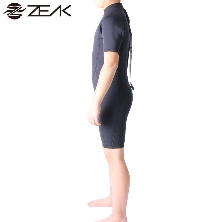 新品タグ付　ZEAK スプリング　ウェットスーツ ジュニア　16 黒 新品タグ付 ZEAK スプリング ウェットスーツ ジュニア 16 黒